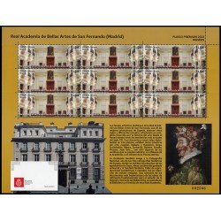España Pliego Premium 137 2023 Real Academia de Bellas Artes de San Fernando Madrid MNH España Pliego Premium 137 2023 Real Academia de Bellas Artes de San Fernando Madrid MNH