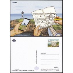 España Tarjetas del Correo y de Iniciativa Privada 175 2023 Faro Illa Pancha Ribadeo Lugo Galicia España Tarjetas del Correo y de Iniciativa Privada 175 2023 Faro Illa Pancha Ribadeo Lugo Galicia