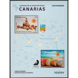 España Spain 5635 2023 Hojita Gastronomía D.O. protegidas Canarias MNH España Spain 5635 2023 Hojita Gastronomía D.O. protegidas Canarias MNH