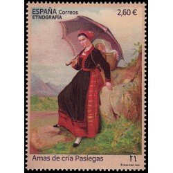 España Spain 5681 2023 Etnografía Amas de cría Pasiegas MNH