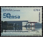 España Spain 5677 2023 Efemérides 50 aniv. de la fundación de Equipos Nucleares SA S.M.E. (ENSA) MNH