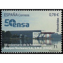 España Spain 5677 2023 Efemérides 50 aniv. de la fundación de Equipos Nucleares SA S.M.E. (ENSA) MNH España Spain 5677 2023 Efemérides 50 aniv. de la fundación de Equipos Nucleares SA S.M.E. (ENSA) MNH