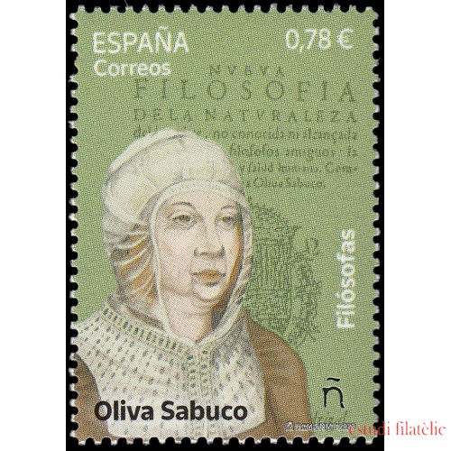 España Spain 5671 2023 Filósofas Oliva Sabuco MNH