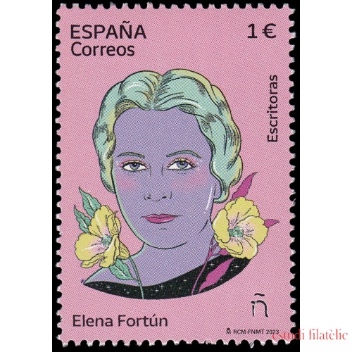 España Spain 5667 2023 Escritoras Elena Fortun MNH