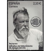 España Spain 5664 2023 Efemérides 100 aniv. fallecimiento del pintor Joaquín Sorolla MNH