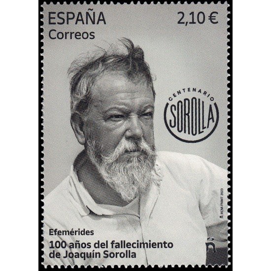 España Spain 5664 2023 Efemérides 100 aniv. fallecimiento del pintor Joaquín Sorolla MNH España Spain 5664 2023 Efemérides 100 aniv. fallecimiento del pintor Joaquín Sorolla MNH
