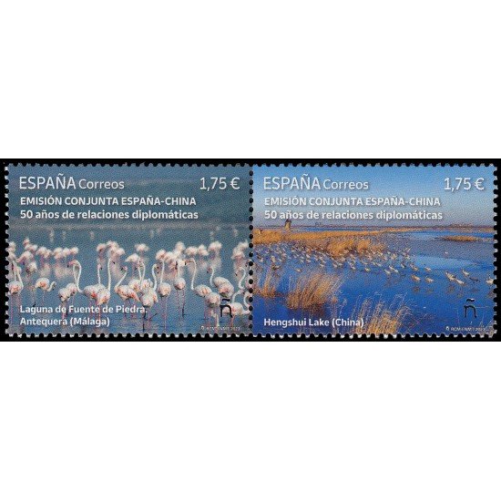 España Spain Emisión Conjunta 2023 España-China 50 años de relaciones diplomáticas MNH España Spain Emisión Conjunta 2023 España-China 50 años de relaciones diplomáticas MNH