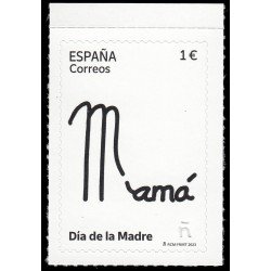 España Spain 5658 2023 Día de la madre Mamá Autoadhesivo España Spain 5658 2023 Día de la madre Mamá Autoadhesivo