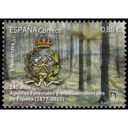 España Spain 5657 2023 Efemérides Agentes Forestales y Medioambientales de España MNH