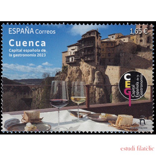 España Spain 5641 2023 Capital Española de la gastronomía 2023 Cuenca MNH