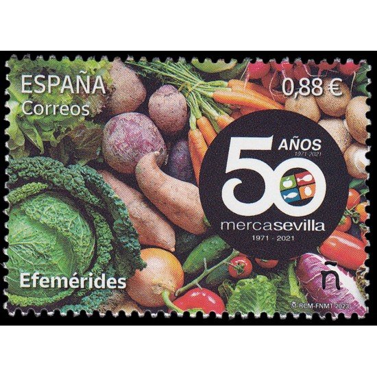 España Spain 5638 2023 Efemérides 50 aniv. de Mercasevilla MNH España Spain 5638 2023 Efemérides 50 aniv. de Mercasevilla MNH