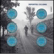 España Spain Minipliego 100 2023 Deportes Ciclismo MNH