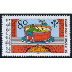 VAR1/S  Alemania Federal  Germany  Nº 1011   1983  450º Aniv. legislación de la cerveza Lujo