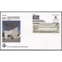 España Spain 5668 2023 Museo de Arte Contemporáneo del País Vasco Vitoria SPD Sobre Primer Día España Spain 5668 2023 Museo de Arte Contemporáneo del País Vasco Vitoria SPD Sobre Primer Día