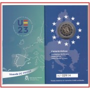 España Spain 2023 Cartera 2€ euros Proof Presidencia UE 