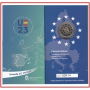 España Spain 2023 Cartera 2€ euros Proof Presidencia UE 