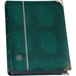 Leuchtturm 341942 Lujosos Clasificador A4 64páginas negra tapa imitación cocodrilo con esq.de dorados verd Leuchtturm 341942 Lujosos Clasificador A4 64páginas negra tapa imitación cocodrilo con esq.de dorados verd