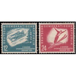 Alemania Oriental 32/33 1951 2º Campeonatos deportivos invierno-Oberhof (fijasellos) Alemania Oriental 32/33 1951 2º Campeonatos deportivos invierno-Oberhof (fijasellos)