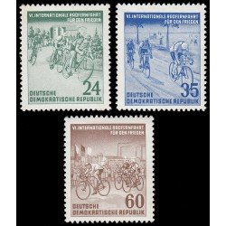 Alemania Oriental 106/08 1953 6ª Carrera cicllista de la paz MNH Alemania Oriental 106/08 1953 6ª Carrera cicllista de la paz MNH