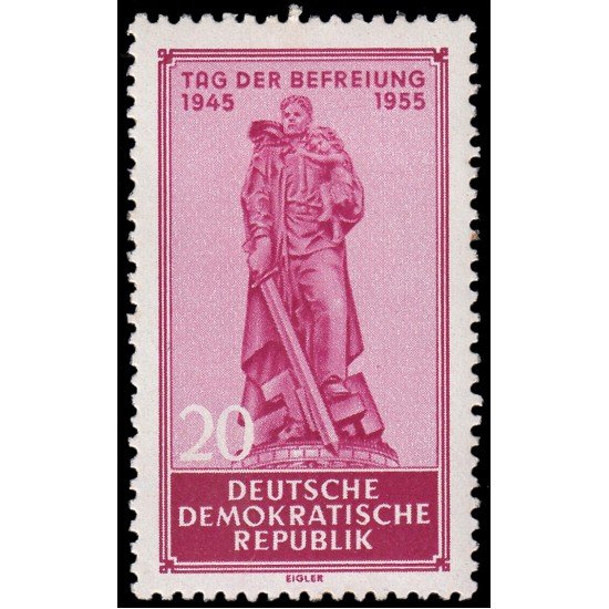 Alemania Oriental 197 1955 10º aniv. de la Liberación MH Alemania Oriental 197 1955 10º aniv. de la Liberación MH