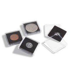Leuchtturm 360086 Cápsulas de monedas QUADRUM Mini 27 mm, paquete de 10 u/u Leuchtturm 360086 Cápsulas de monedas QUADRUM Mini 27 mm, paquete de 10 u/u