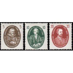 Alemania Oriental 299/01 1957 Célebres eruditos MH Alemania Oriental 299/01 1957 Célebres eruditos MH