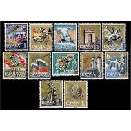 España Spain 1353/64 1961 XXV Aniversario Alzamiento Nacional MNH