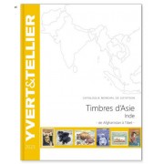 Catálogo Catalogue Yvert 2024 de sellos Asia-India desde Afganistán hasta el Tíbet