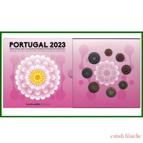 Portugal 2023 Cartera Oficial Monedas € euro Set 