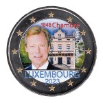 Luxemburgo 2023 2 € euros conmemorativos Color Cámara de Diputados