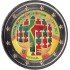 Portugal 2023 2 € euros conmemorativos Color Jornada Mundial de la Juventud