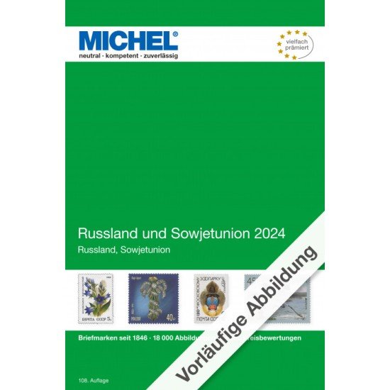 MICHEL Catálogo Rusia y Unión Soviética 2023/2024 MICHEL Catálogo Rusia y Unión Soviética 2023/2024