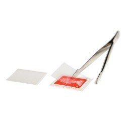 Leuchtturm 312190 HAWID-Estuches 25x30 mm, fondo transparente / 7040 Leuchtturm 312190 HAWID-Estuches 25x30 mm, fondo transparente / 7040