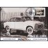 España 2023 Tarjeta 70 Anys del primer cotxe SEAT 1400 matasello especial
