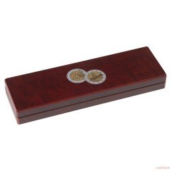 Leuchtturm 361519 Estuche VOLTERRA p. 5 monedas conmemorativas alemanas de 2 euros de Turingia (2022) Leuchtturm 361519 Estuche VOLTERRA p. 5 monedas conmemorativas alemanas de 2 euros de Turingia (2022)