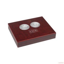 Leuchtturm 365276 Estuche VOLTERRA DUO de Luxe para 60 monedas conmemorativas  alemanas de 20 euros en cáps.