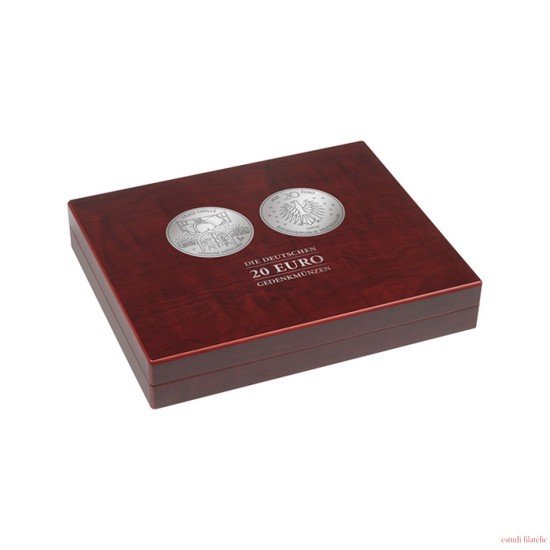 Leuchtturm 365276 Estuche VOLTERRA DUO de Luxe para 60 monedas conmemorativas alemanas de 20 euros en cáps. Leuchtturm 365276 Estuche VOLTERRA DUO de Luxe para 60 monedas conmemorativas alemanas de 20 euros en cáps.