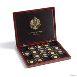 Leuchtturm 365366 Estuche VOLTERRA para 20 QUADRUM capsulas „Deutsches Kaiserreich
