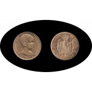 España Spain  Alfonso XIII 20 ptas 1890 *90 gold oro au