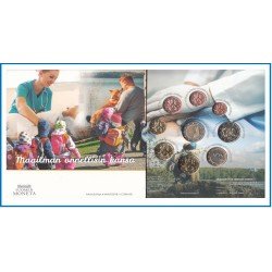 Finlandia 2023 Cartera Oficial Monedas € euros Nación Feliz Finlandia 2023 Cartera Oficial Monedas € euros Nación Feliz