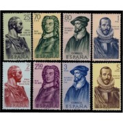 España Spain 1374/81 1961 Forjadores de America  MNH