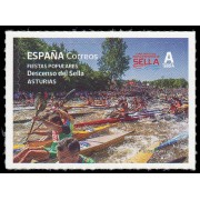 España Spain 5682 2023 Fiestas populares Descenso del Sella Asturias MNH Tarifa A