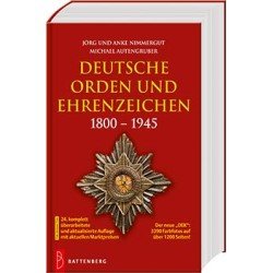 Deutsche Orden und Ehrenzeichen: 1800-1945 (OEK) Deutsche Orden und Ehrenzeichen: 1800-1945 (OEK)