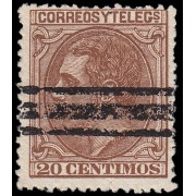 España Spain Barrados 203 1879 Alfonso XII 