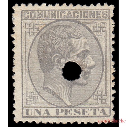 España Spain Telégrafos 197T 1878 MH