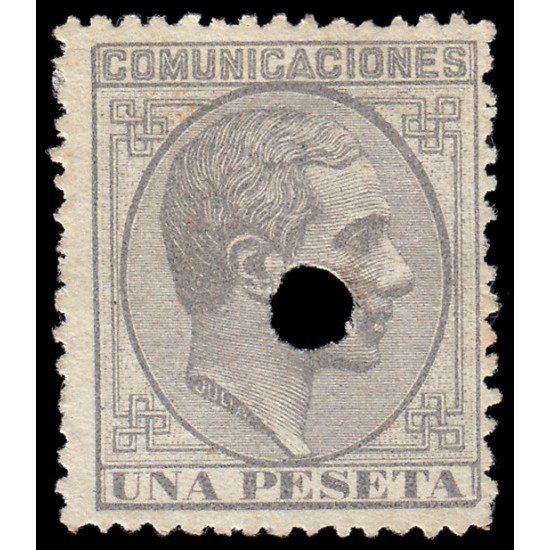 España Spain Telégrafos 197T 1878 MH España Spain Telégrafos 197T 1878 MH