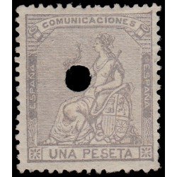 España Spain Telégrafos 138T 1873 Alegoría MH España Spain Telégrafos 138T 1873 Alegoría MH