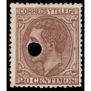 España Spain Telégrafos 203T 1879 MH