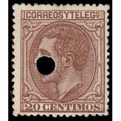 España Spain Telégrafos 203T 1879 MH España Spain Telégrafos 203T 1879 MH