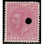 España Spain Telégrafos 207T 1879 MH